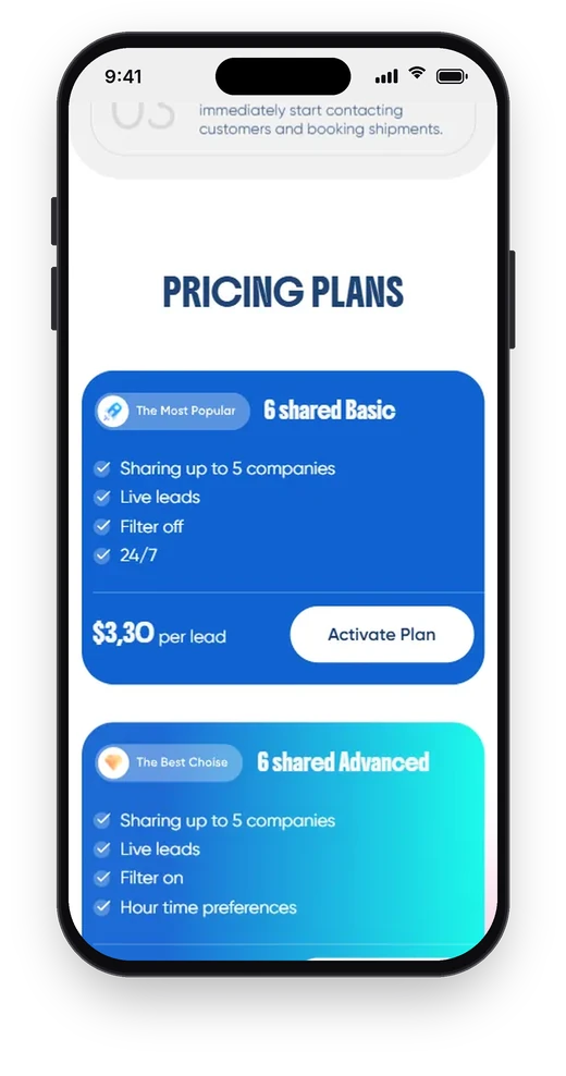 Lenox, тарифи на телефоні